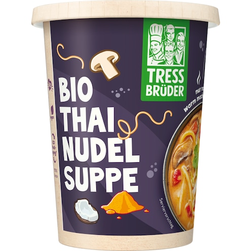 Tress Brüder Bio Thai Nudel Suppe
