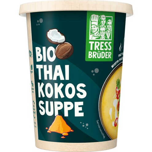 Tress Brüder Bio Thai Kokos Suppe