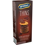 McVitie's Thins Dark Chocolate