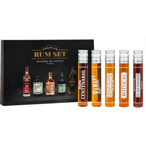 Sierra Madre Rum Tasting Set Premium 40 - 41,5 % vol. Bild 1