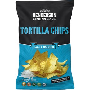 Henderson&Sons Tortilla Chips Salty Natural Bild 0