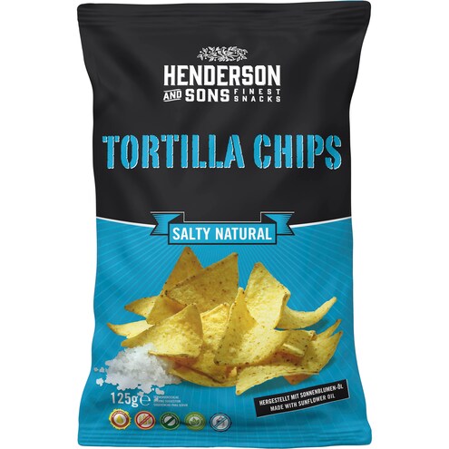Henderson&Sons Tortilla Chips Salty Natural