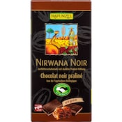 Rapunzel Bio Nirwana Noir 55 % Kakao mit dunkler Praliné-Füllung