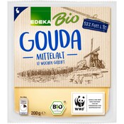 EDEKA Bio Mittelalter Gouda am Stück 53% Fett i. Tr.