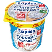 Exquisa Körniger Frischkäse Fitline Natur XXL-Vorteilspack 0,8 % Fett
