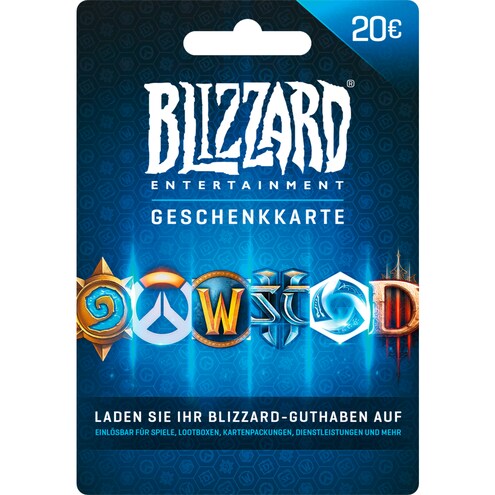 Blizzard Gutschein 20€