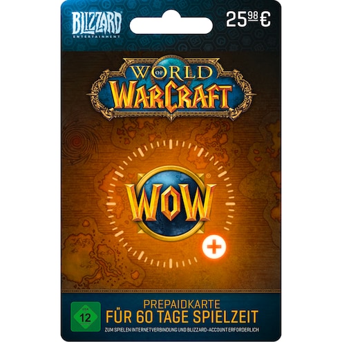 World of Warcraft Gutschein 25,98€