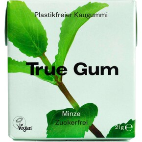 True Gum Plastikfreier Kaugummi Minze Bild 0