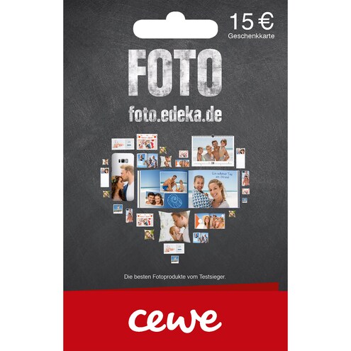 Cewe Foto Gutschein über 15€