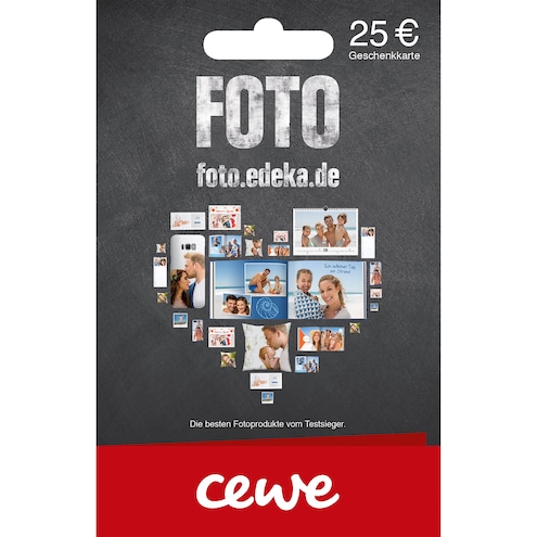 Cewe Foto Gutschein über 25€