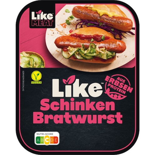 LiKE MEAT Like Schinken Bratwurst