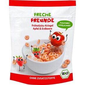 Freche Freunde Bio Frühstücks-Kringel Apfel & Erdbeere Bild 0