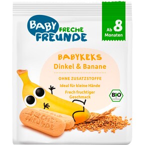 Freche Freunde Bio Babykeks Dinkel & Banane ab 8. Monat Bild 0