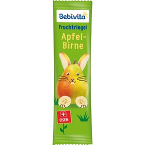 Bebivita Beiss Mich! Früchte-Riegel Apfel-Birne ab 1 Jahr Bild 0