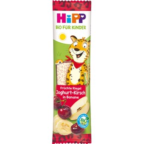 HiPP Bio Früchte Riegel Joghurt-Kirsch in Banane ab 1 Jahr Bild 0