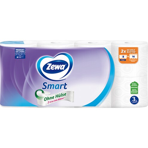 Zewa Smart Toilettenpapier weiss 3-lagig