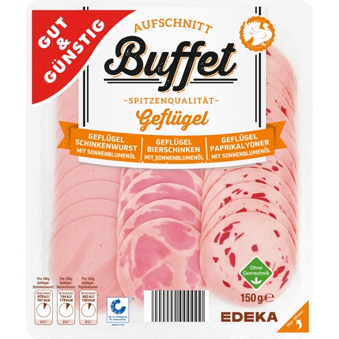 GUT&GÜNSTIG Aufschnitt-Buffet Geflügel