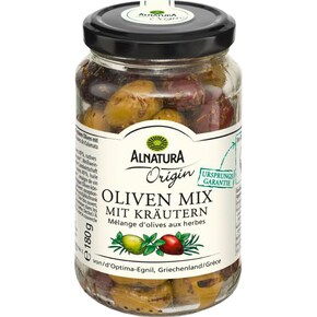Alnatura Bio Origin Oliven Mix mit Kräutern Bild 0