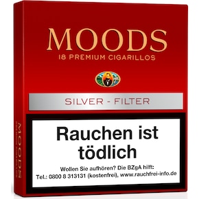 Moods Silver Filter Premium Cigarillos Bild 0