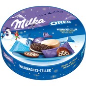 Milka Oreo Weihnachts-Teller