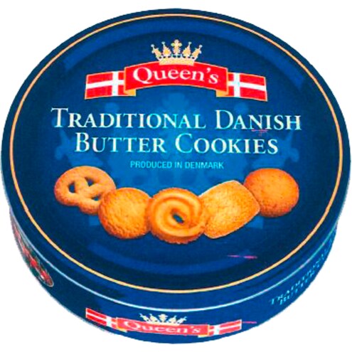 Queen's Traditional Danish Buttercookies