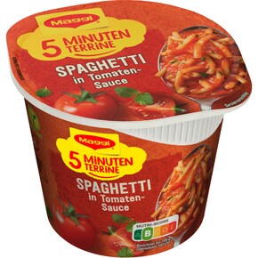 Maggi 5 Minuten Terrine Spaghetti in Tomatensauce Bild 0