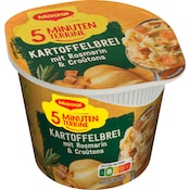 Maggi 5 Minuten Terrine Kartoffelbrei mit Rosmarin & Kräutercroutons
