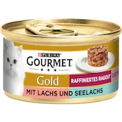 GOURMET Gold Raffiniertes Ragout Duetto mit Lachs und Seelachs