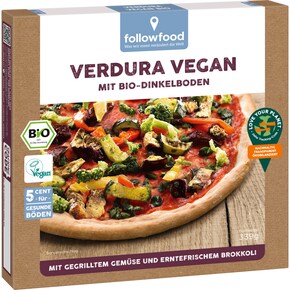 followfood Bio Verdura Vegan Pizza Bild 0