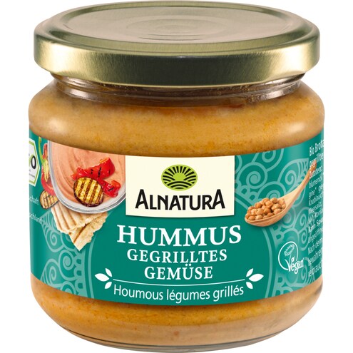 Alnatura Bio Hummus gegrilltes Gemüse