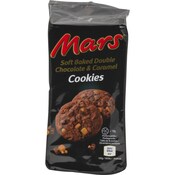 Mars Soft Baked Double Chocolate & Caramel Cookies