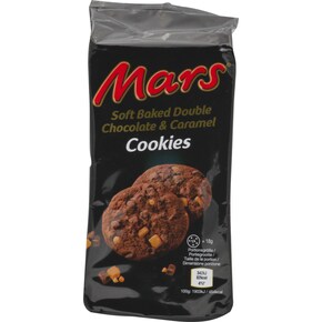 Mars Soft Baked Double Chocolate & Caramel Cookies Bild 0