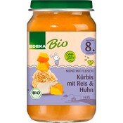 EDEKA Bio Kürbis mit Reis & Huhn