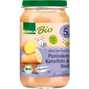 EDEKA Bio Pastinaken Kartoffeln & Rind Bild 0