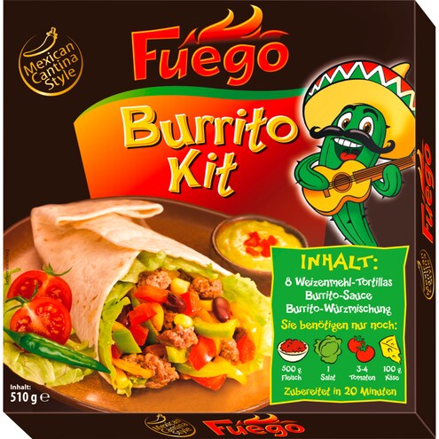 Fuego Burrito Kit