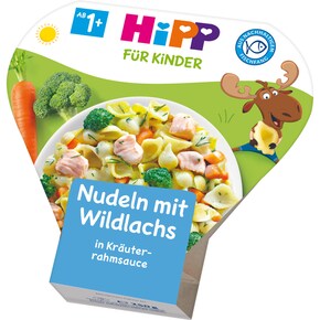 HiPP Nudeln mit Wildlachs in Kräuterrahmsauce ab 1 Jahr Bild 0