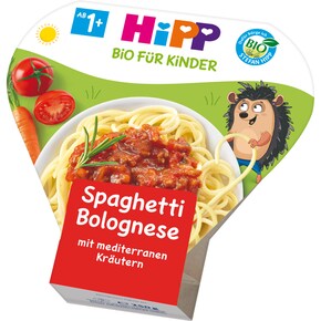 HiPP Bio Spaghetti Bolognese mit mediterranen Kräutern ab 1 Jahr Bild 0