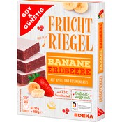 GUT&GÜNSTIG Fruchtriegel Banane-Erdbeere