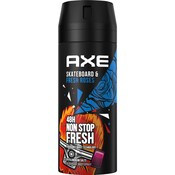 Axe Deo Bodyspray Skateboard&Fresh Rose ohne Aluminiumsalze