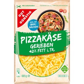 GUT&GÜNSTIG Pizzakäse gerieben 42% Fett i. Tr. Bild 0