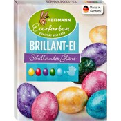 HEITMANN Eierfarben Brillant-Ei mit 5 flüssigen Eierfarben und 1 Bindemittel Gelantine AZO-frei