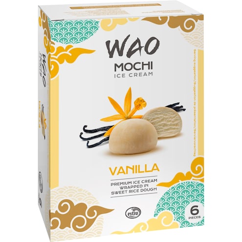 WAO Mochi Ice Cream Vanilla Bild 1