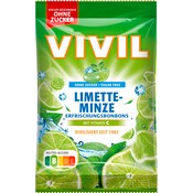 VIVIL Bonbons Limette-Minze ohne Zucker