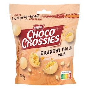 Nestlé Choco Crossies Crunchy Balls weiß Bild 0