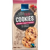 EDEKA Cookies Zartbitter Cranberry Haselnuss