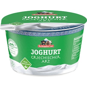 Berchtesgadener Land Joghurt griechischer Art 9 % Fett Bild 0