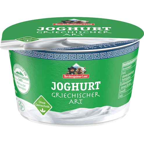 Berchtesgadener Land Joghurt griechischer Art 9 % Fett