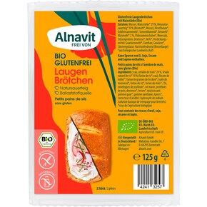 Alnavit Bio glutenfreie Laugenbrötchen Bild 0