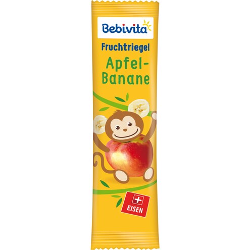 Bebivita Beiss Mich! Früchte Riegel Apfel-Banane