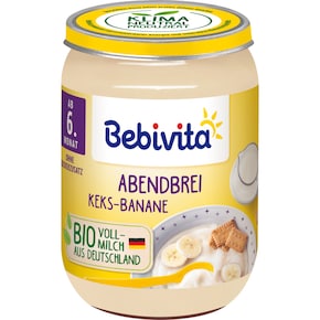Bebivita Bio Abendbrei Keks-Banane ab 6. Monat Bild 0